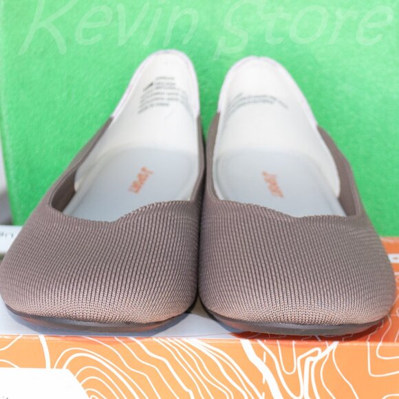 JSport‎ Ladies Flat Knit Slip on Shoe, Taupe, - Picture 1 of 7